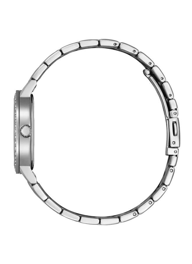 CITIZEN Women's Analog Round Shape Stainless Steel Wrist Watch EL3100-55A - 31 Mm