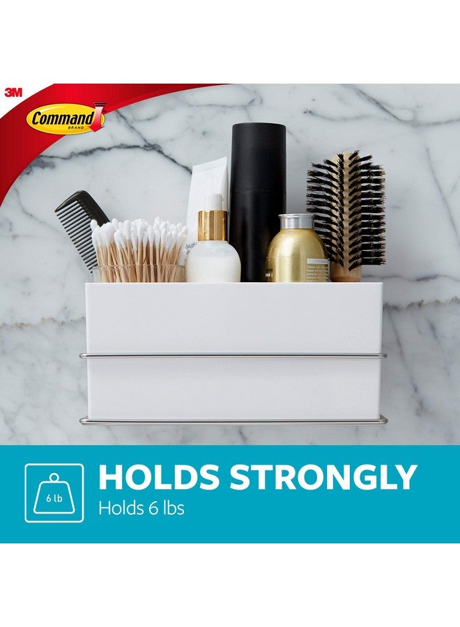 Command Command Wall and Cabinet Organizer with Water Resistant Command Strips, Organize Your Bathroom, Easy to Open Packaging  - Image 3
