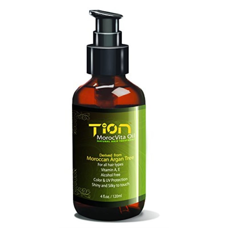 Tion MorocVita Hair Treatment Oil - Natural Organic Argan Oil for all hair types 4.0 Oz / 120ml | TionHair - Image 1
