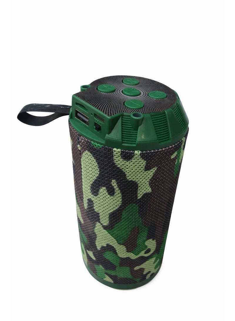 GT-122 Portable Wireless Speaker with USB Port, Micro SD Card Slot, FM Radio, and Excellent Sound