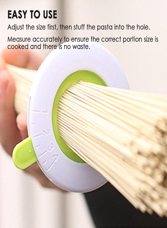 AKOAK 1 Pack Spaghetti Measuring Tools, Pasta Portion Control Gadgets with 4 Different Adjustment Gears Cooking Tools, Control All Kinds Of Noodles Gadgets - Image 4