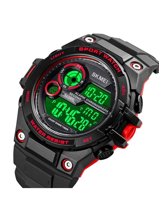 general Stainless Steel Magnetic Touchscreen LED Digital Watch with Sleek Minimalist Design and Modern Metallic Accents for Men and Women - Image 4