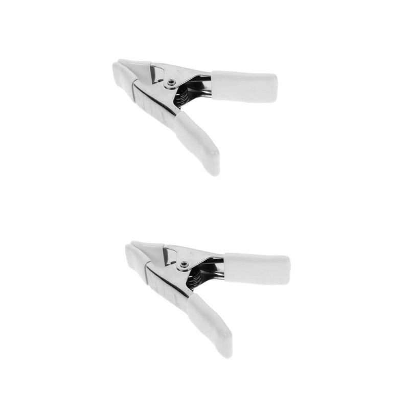 2 Sets Heavy Duty Spring Clamps Versatile Plastic Backdrop Clips for DIY Projects Woodworking and Wedding Decorations Secure Grip - Image 2