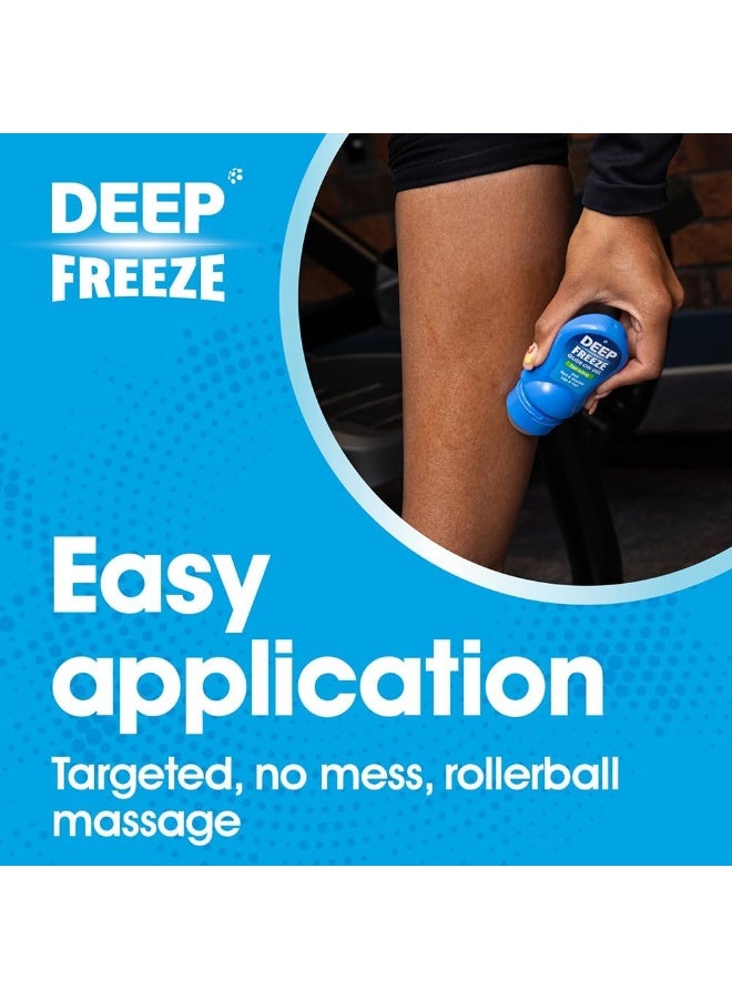 Deep Freeze Muscle Message Plus Gel Glide on Cool Lotion Pain Relief 50g - Image 4
