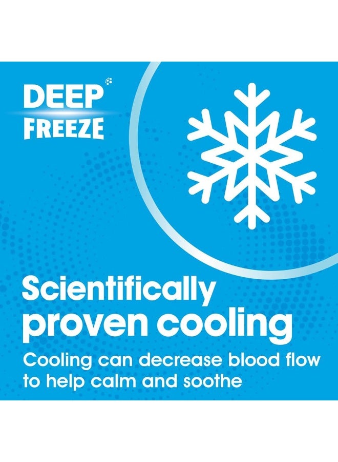 Deep Freeze Muscle Message Plus Gel Glide on Cool Lotion Pain Relief 50g - Image 2