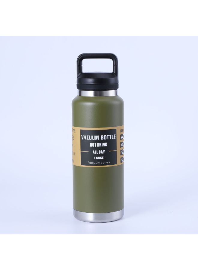 Exclusive For 304 Stainless Steel Thermos Outdoor Portable Large Capacity Space Pot Handle Cover Mountaineering Sports Pot