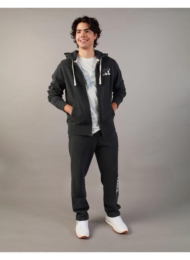 هودي بسحاب مطبوع عليه رسومات