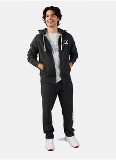 American Eagle AE Graphic Heather Zip-Up Hoodie  - Image 1
