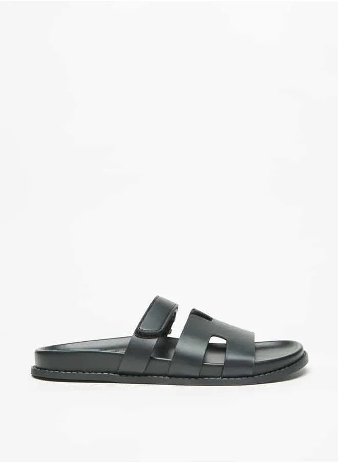 Celeste Women's Solid Slip-On Flat Sandals