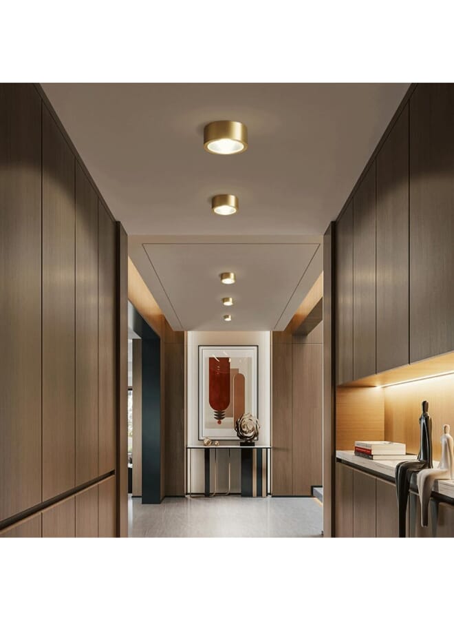 Royal 15W LED Surface Mounted Spotlight C1015 – 3000K Warm Yellow Ceiling Light, 48° Beam Angle, 1125lm, Gold Modern COB Downlight - Image 4