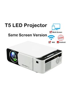 borrego Borrego T5 Portable WIFI LED Mini Projector 2200 Lumens 30K Hours Multicolor  - Image 1