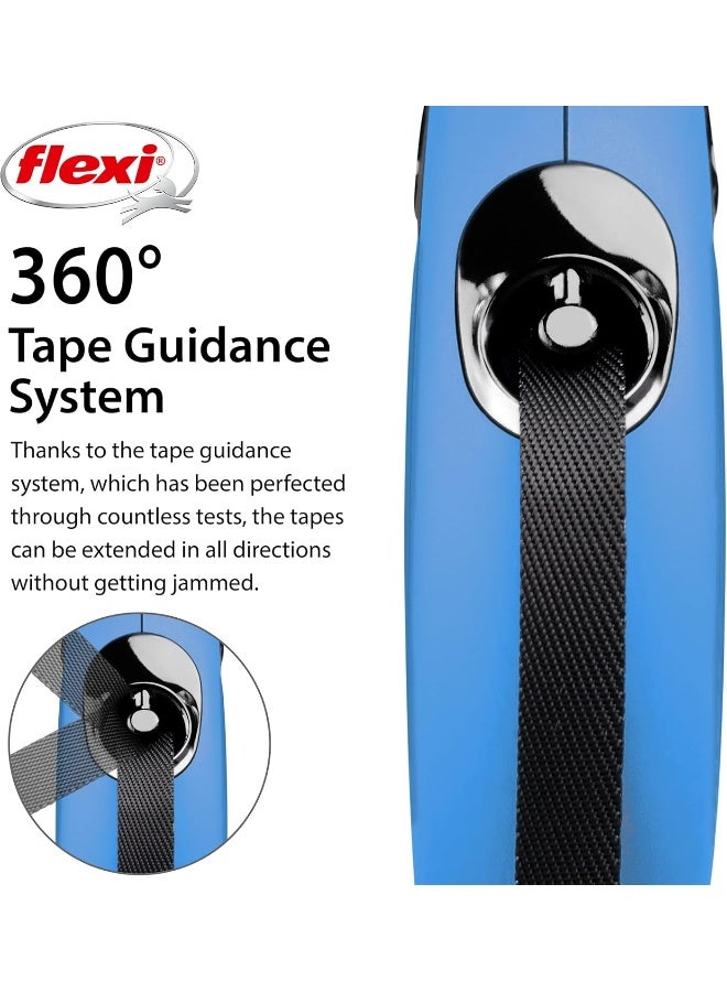 Flexi Classic M Tape 5 M Blue For Dogs Retractable Safety Leashes For Dogs Made In Germany Medium 25 Kg - Image 3