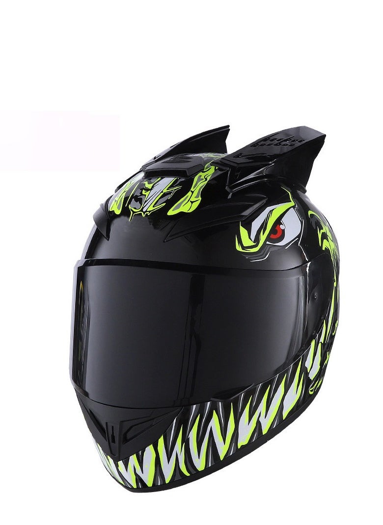 Generic Motorcycle Full Face Helmet Corner Accessories  - Image 3