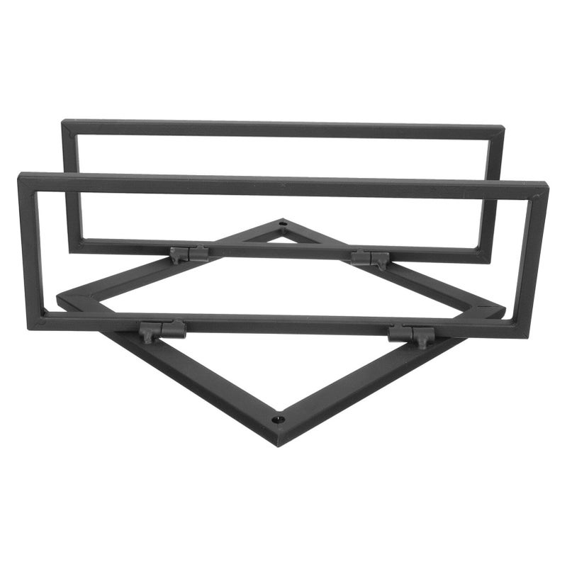 Wall Mounted Wine Rack Shelf Sturdy Space Saving For Home Bar Kitchen Modern Finish Easy Installation - Image 2