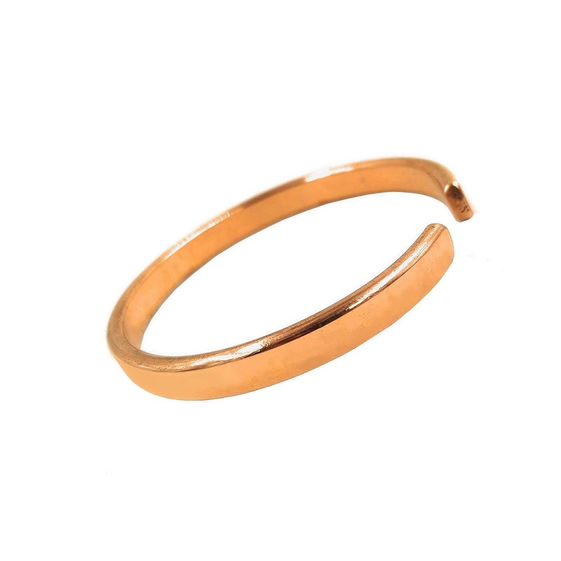 SHINDE EXPORTS Pure Copper Adjustable Kada Bracelet for Men & Women. - Image 3