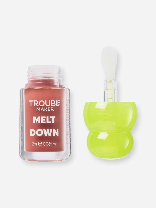Trouble Maker Melt Down Lip Oil Slip n Slide Nude - Image 1