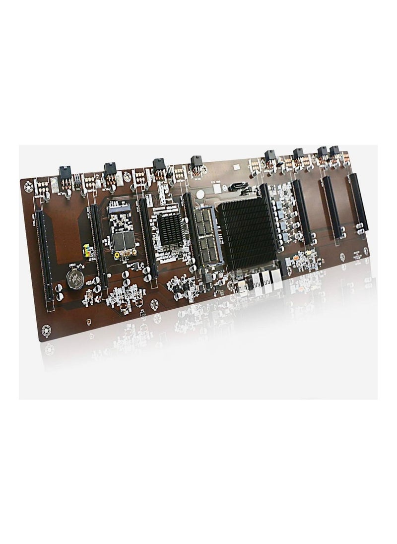 MINEROO - 8 GPU Mining Rig Aluminum Stackable, Complete ETC Crypto Miner, Including 8GPU Mining Motherboard,2000W Power Supply, CPU, SSD, 4G RAM, PSU - Image 1