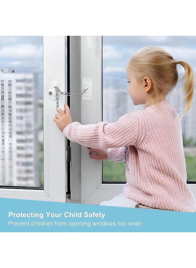 Child Safety Locks for Windows, Doors, and Cabinets - Image 1