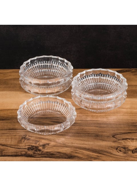 Multipurpose glass dish for pits and nuts