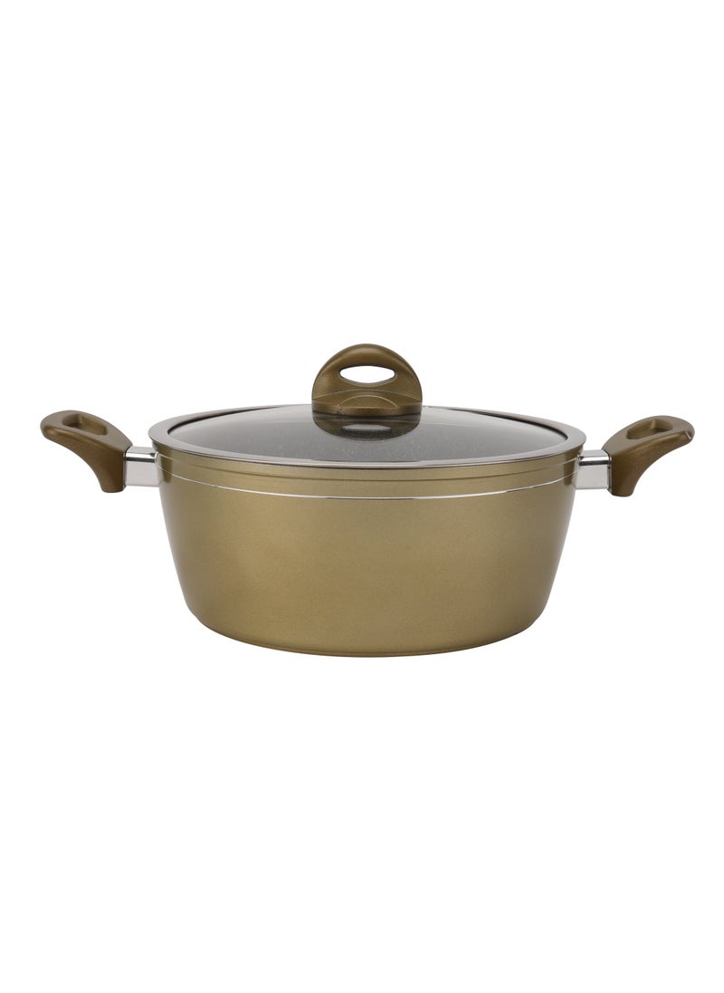DELCASA Smart Senorita 10 Piece Non Stick Cookware Set, Suitable For Gas, Ceramic, Halogen, Induction, Hot Plate  - Image 5