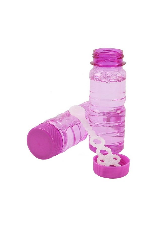 Novelinks Big Bubble Bottle 24 Pack - 4oz Blow Bubbles Solution Novelty Summer Toy - Activity Party Favor Assorted Colors Set - Image 5