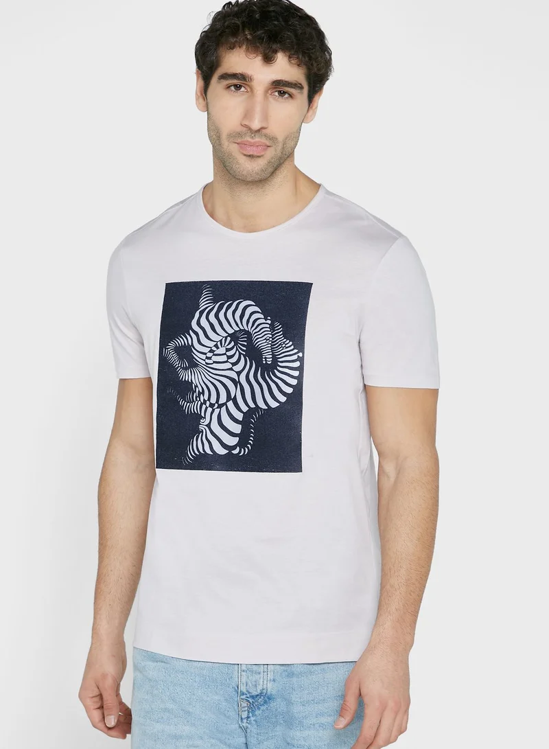 limitato Zebras Crew Neck T-Shirt