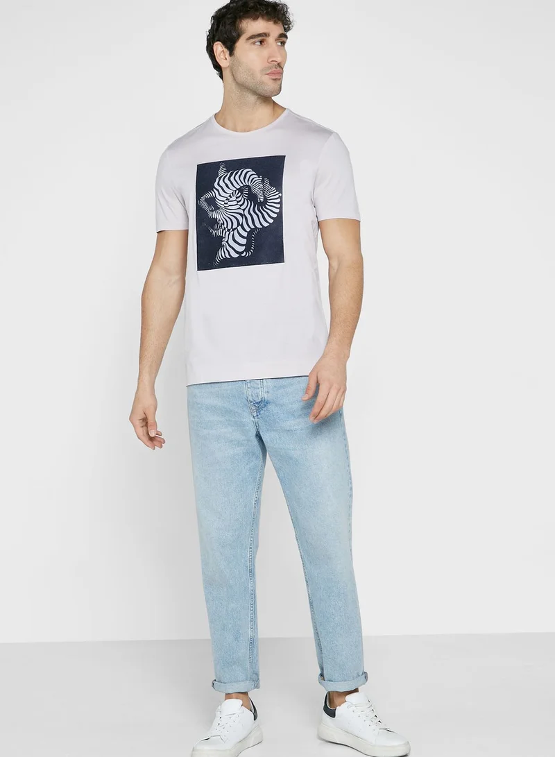 limitato Zebras Crew Neck T-Shirt