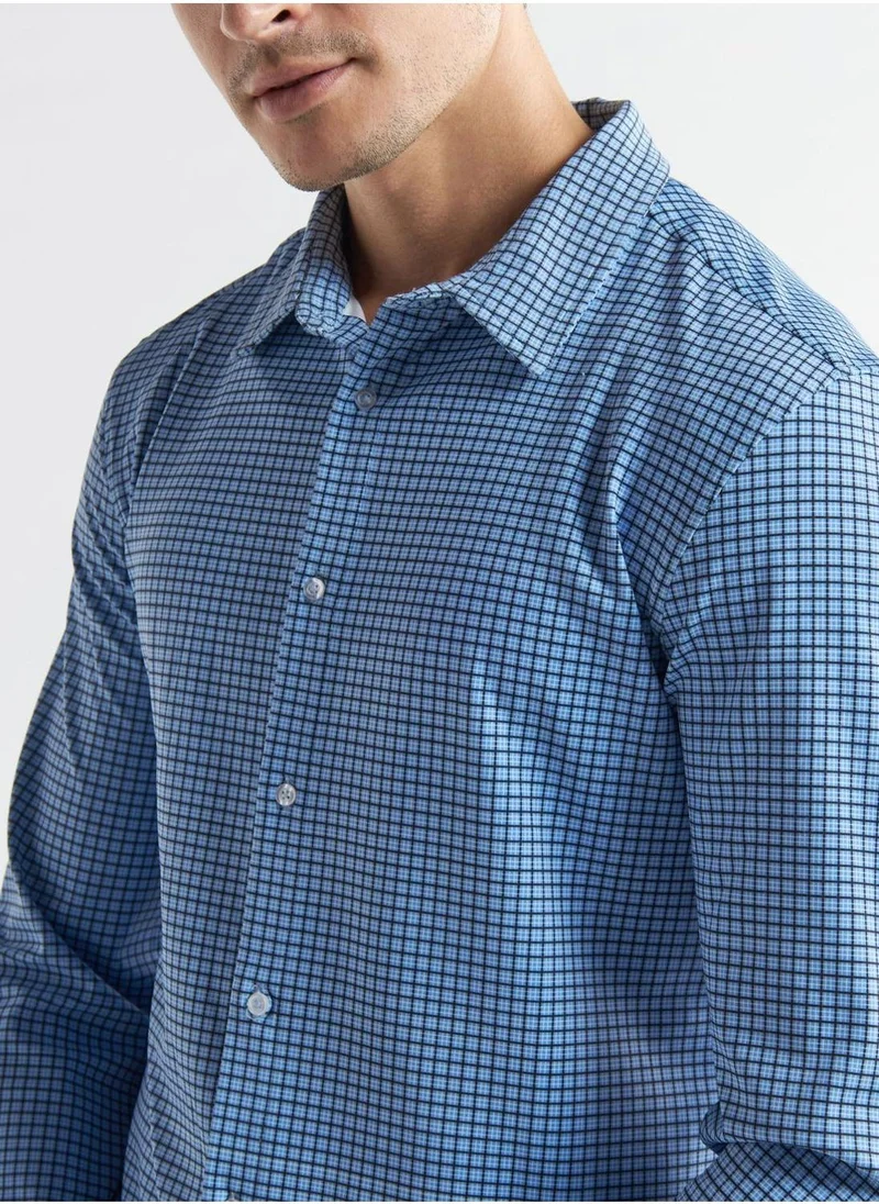Splash FAV Checked Regular Fit Shirt