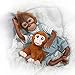 ZIYIUI 21 Inch Newborn Realistic Baby Doll Silicone Vinyl Reborn Monkey Dolls with Weighted Body Lifelike Flexible Collectible Art Doll That Look Real and Feel Real - Image 4