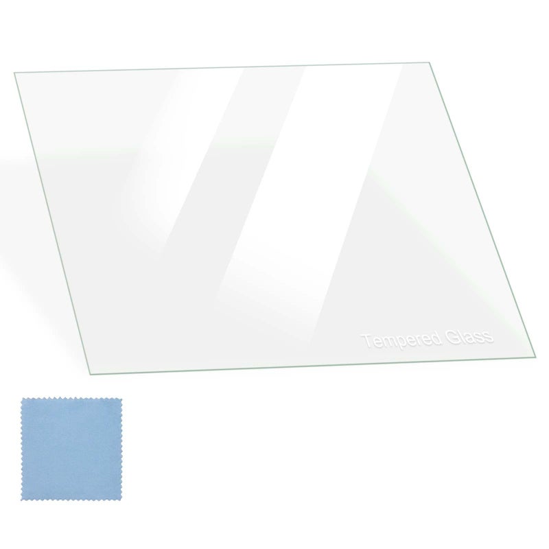folosem 240350608 Refrigerator Glass Replacement,Glass Shelf Insert Compatible with Frigidaire Kenmore, White-Westinghouse, Crosley Glass Shelf Replacement AP2115928-23.6" x 15.5" - Image 1
