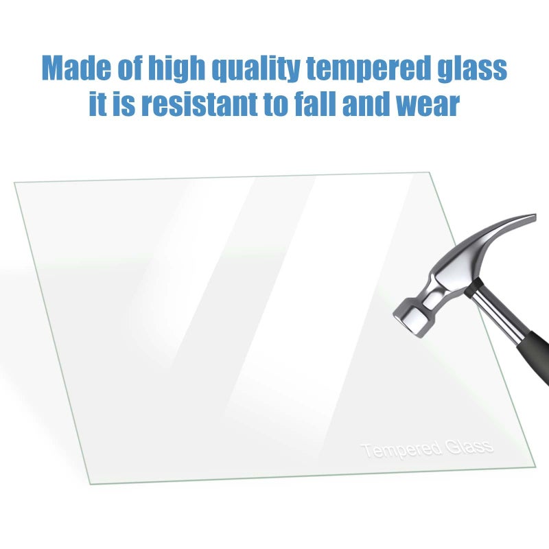 folosem 240350608 Refrigerator Glass Replacement,Glass Shelf Insert Compatible with Frigidaire Kenmore, White-Westinghouse, Crosley Glass Shelf Replacement AP2115928-23.6" x 15.5" - Image 2
