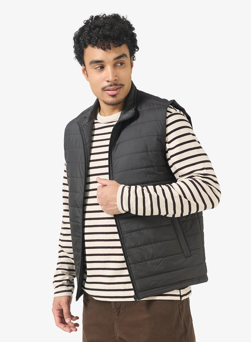 Robert Wood High Neck Puffer Jacket - Image 1