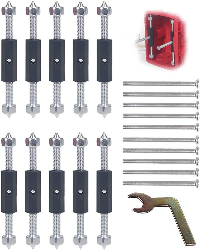 10-Piece Dark Box Repair Kit – Plus 1 Wrench, for Electronics, Phone, Laptop Repair