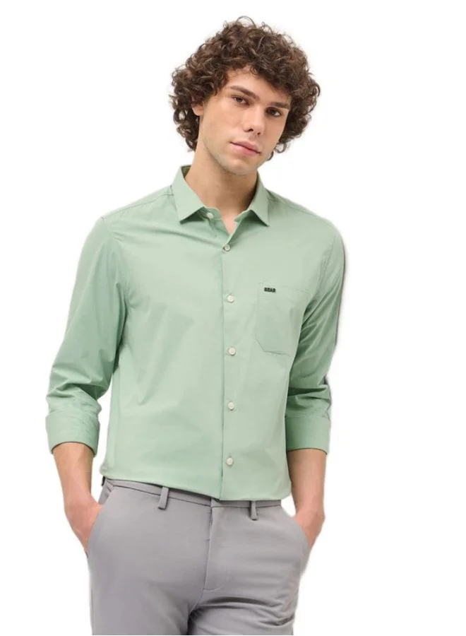 THE BEAR HOUSE Men's Shirt for Casual and Formal Wear | Classic Button-Down Style for Office, Daily Use, Travel, Events & All-Season Outfits | Versatile & Stylish Wardrobe Essential for Every Occasion