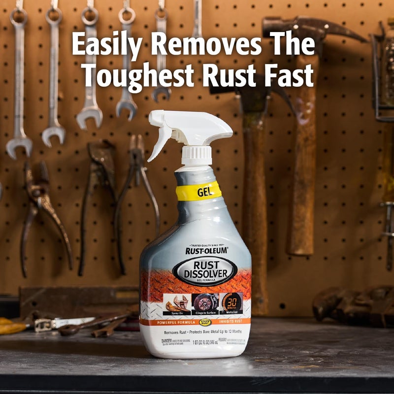 Rust-Oleum 300112 Rust Dissolver Gel Formula Spray, 32 oz - Image 2