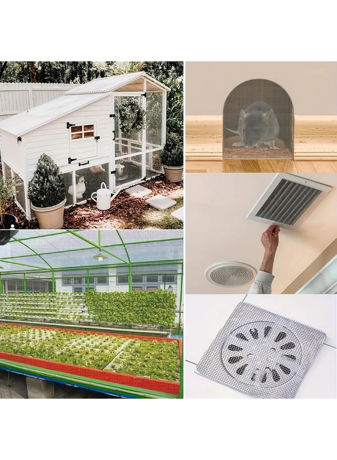 Stainless Steel 304 Fine Mesh Sieve 60x500cm Durable Garden Pest Control Screen - Image 5