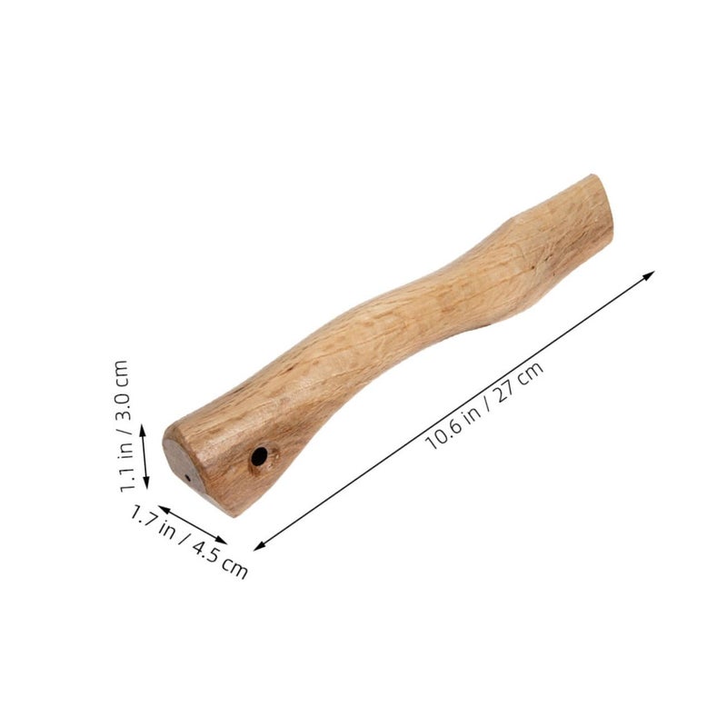 Wooden Axe Handle Replacement 2 Pack Smooth Grip For Axe Head Repair Outdoor Camping - Image 3