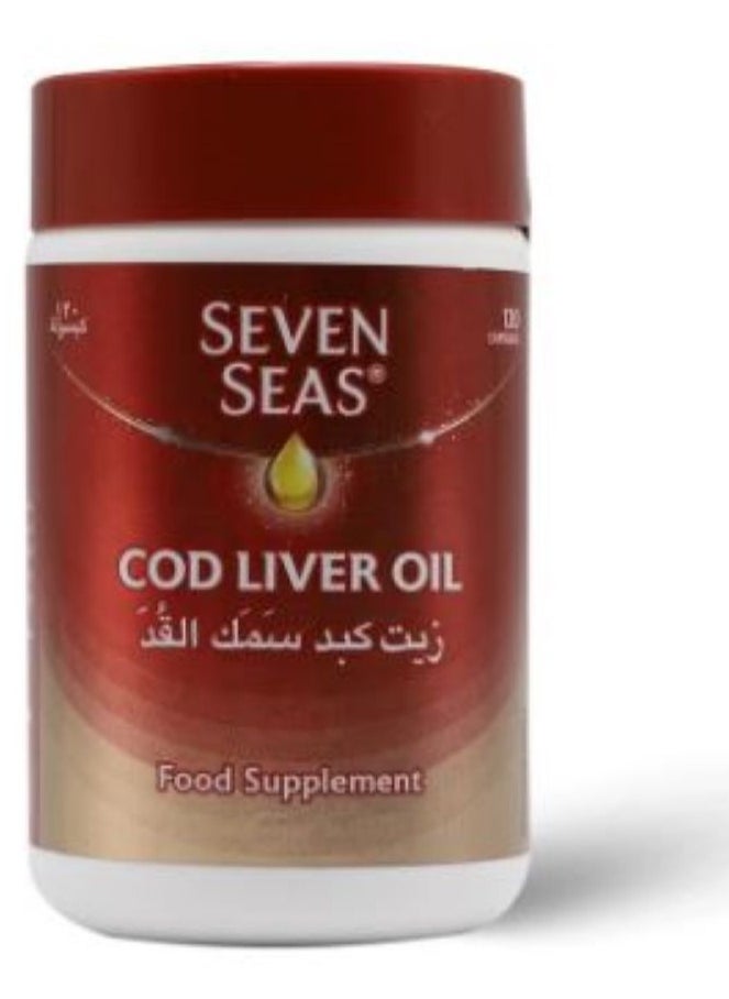 Seven Seas - Seven Seas Cod Liver Oil - 120 Capsules - Image 1