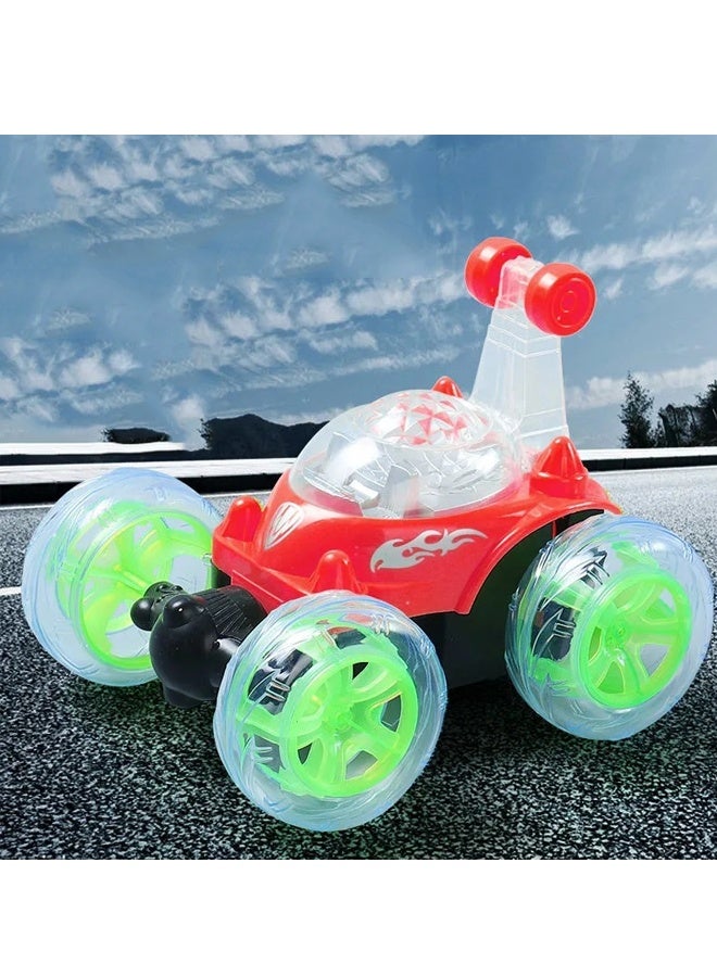Rechargeable Stunt Remote Control Car - 18x7x6cm Mini RC Car with 360° Flips, Spins & Drifts - 2.4GHz Anti-Interference Remote- for Kids Ages 6+, Boys & Girls, Birthday Gifts & Indoor/Outdoor Play - Image 3