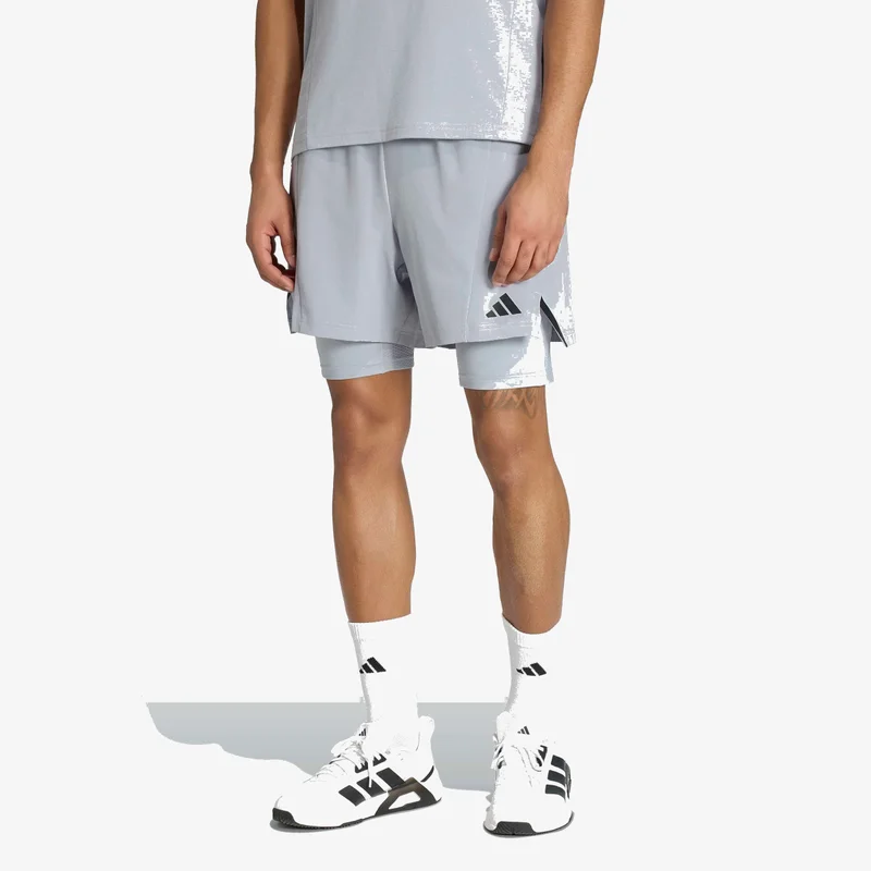 Adidas  D4T WORKOUT 2IN1 SHORTS for Men | Best Price UAE