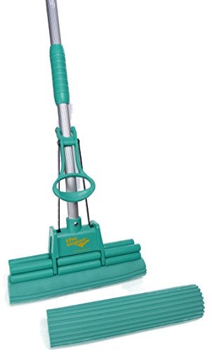 The Super Standard 11 Double Roller PVA Sponge Mop Set Mop and 1 Extra Refill