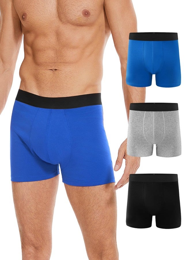 SUNCHIRI Incontinence Underwear For Men, Overnight Leakproof Cotton Boxer Brief, Washable Reusable 80ml Multipack (Multicolor01, Large - Image 1