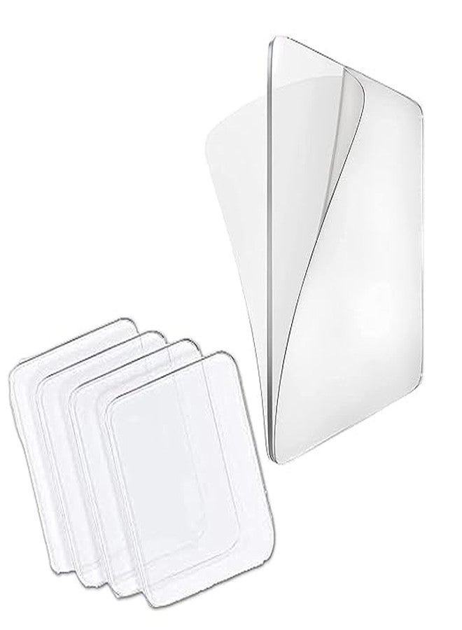 FLIZZOW Double Sided Tape, Heavy Duty Removable Adhesive, Clear Mounting Tape, Pack of 10 - Image 1