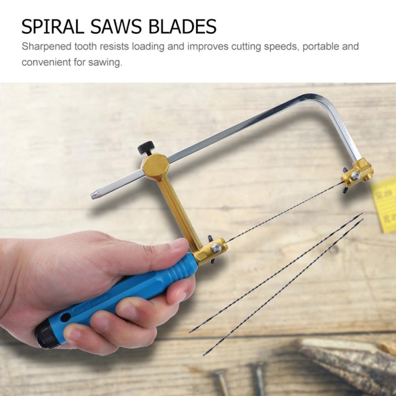 12 Pcs Mini U Shaped Jigsaw Blades Steel For Precise Curve Cutting Crafts - Image 5