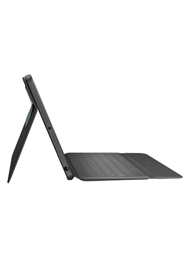 Logitech Rugged Folio For iPad (7th gen) Arabic Layout Black - Image 3