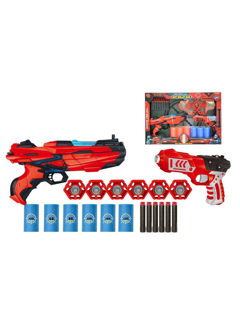 Tack Pro Soft Bullet Gun 2PCS Set 41-1771720 - Image 1