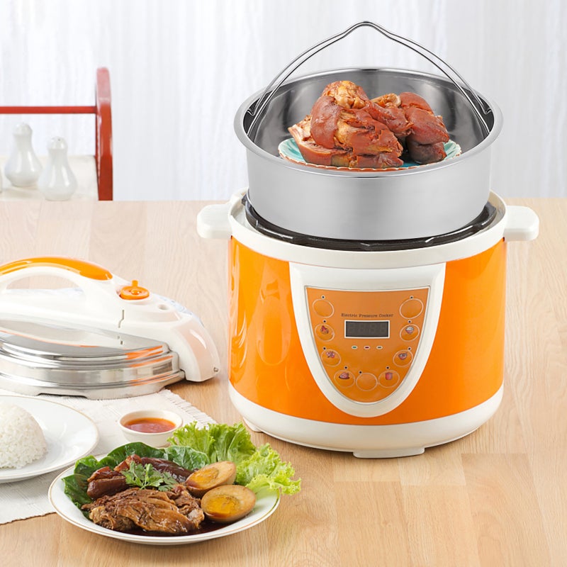Steamer Basket, Evenly Heated Round Holes for Cooking Rice Eggs Buns Potatoes Corn - Image 5