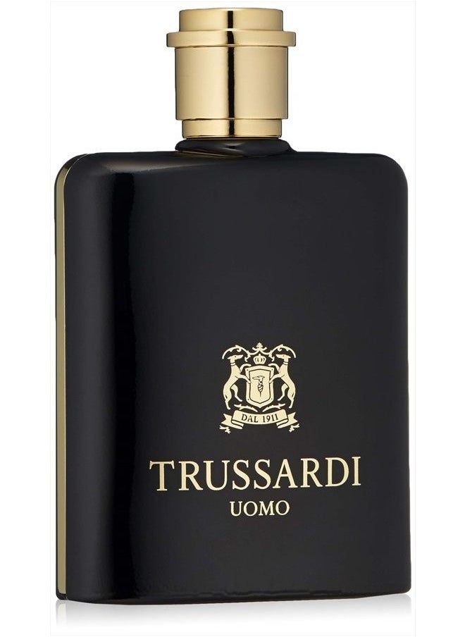 TRUSSARDI Uomo Eau de Toilette Spray for Men, 3.4 Ounce  - Image 1