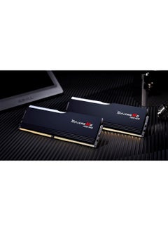 G.Skill Ripjaws M5 Neo RGB DDR5 64GB (2x32GB) 6000MT/s CL36-36-36-96 1.35V, Intel XMP / AMD EXPO, Matte Black Aluminum Heatspreaders, Customizable RGB Lighting, Performance Memory Kit for AMD AM5 | F5-6000J3636F32GX2-RM5NRK  - Image 3