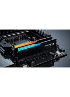 G.Skill Ripjaws M5 Neo RGB DDR5 64GB (2x32GB) 6000MT/s CL36-36-36-96 1.35V, Intel XMP / AMD EXPO, Matte Black Aluminum Heatspreaders, Customizable RGB Lighting, Performance Memory Kit for AMD AM5 | F5-6000J3636F32GX2-RM5NRK  - Image 4